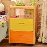 实木小床头柜迷你儿童收纳斗柜储物柜简约现代创意卧室边柜特价