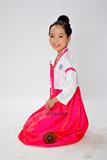 古装传统韩国结婚宫廷韩服礼服朝鲜族舞蹈大长今少数儿童演出服装