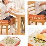 儿童座椅加高垫日本COGIT 皮质儿童增高坐垫 3个高度 安全座椅增