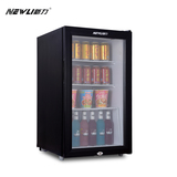 Newli/新力 SC-75家用型冰箱商用饮料展示柜玻璃冷藏柜保鲜柜茶叶