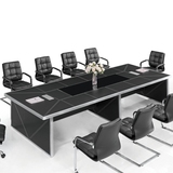 高级会议桌公司会议台大型办公家具洽谈桌多人桌组合会议桌888