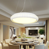 LED圆形现代流行餐厅吊灯卧室吸顶灯书房灯具温馨房间灯