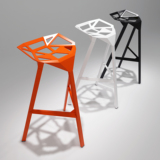 北欧铁艺简约吧台椅个性金属高脚凳吧台凳创意家具设计师前台椅子