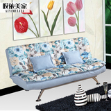 沙发床可折叠实木1.8 1.2米双人1.5米布艺小户型客厅两用三人欧式