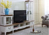 欧式田园风格实木电视柜 美式简约奢华客厅厅柜 样板房间电视柜