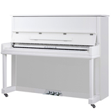 莫利乐器 德国门德尔松钢琴 立式家用教学白色亮光JUP-13F3-123-K