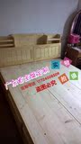 广州实木松木书架床定制1.8米1.5米1.2米双人床储物床高箱床订做
