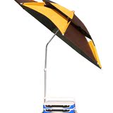 戴威营2.4米2.2米双层钓鱼伞万向防雨防紫外线渔具户外遮阳垂钓伞