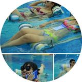 成人游泳装备网布浮排儿童游泳池戏水用品水上充气床吊床躺椅