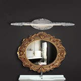 欧式镜前灯浴室卫生间镜柜美式LED梳妆台镜前灯防水防雾带光源