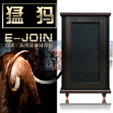 E-JOIN猛犸客厅机柜W3-J1180立式专业影音设备柜/定制机柜/黑胡桃