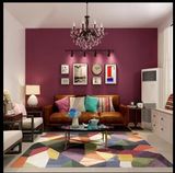 简约欧式彩色宜家地毯客厅沙发地毯卧室书房样板间地毯手工定制