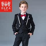 ELPA儿童西服男童礼服中大童燕尾服套装花童钢琴演出服节日主持