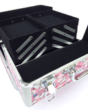 34cm粉色kt猫三层加高大号专业化妆箱化妆包化妆盒化妆工具首饰盒