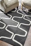 carpet现代简约几何图案深灰色客厅地毯沙发茶几地垫定制样板间毯