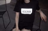 迷库/Mincrew 16ss Box Logo 3M反光 Tee 情侣款 运动休闲短袖T恤