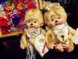 日本正版蒙奇奇40周年金毛2L s男孩女孩可爱情侣生日礼物压床娃娃