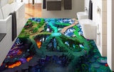 3D卡通创意地毯儿童房地毯爬行毯卧室床边毯可机洗包邮定制地毯