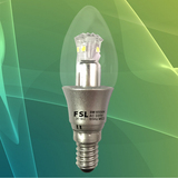 FSL LED拉尾灯泡LED蜡烛灯泡LED灯泡E14小螺口尖泡光源 佛山照明
