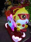 2016年新款海绵宝宝 淘气猴翘翘板版儿童投币器电动摇摆机 摇摇车