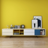 现代简约北欧电视柜茶几组合地柜客厅家具小户型创意时尚电视机柜