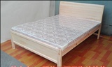 定制 实木床1.5米宿舍床简约单双人架子床木板床硬板床公寓床特价