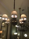 美式古典客厅吊灯法式简美欧式复古乡村田园合金镀铜餐厅书房灯具