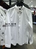 SELECTED思莱德专柜代购白色波点商务男士长袖衬衫415105022