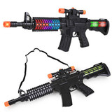 电动玩具枪声光冲锋枪 狙击枪M4步枪 儿童玩具手枪男孩玩具手枪