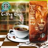 包邮星巴克STARBUCKS埃塞俄比亚ETHIOPIA中度烘焙咖啡豆250g磨粉