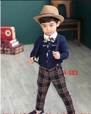 出租儿童摄影服装新款韩版 儿童摄影服装影楼服装5-6岁宝宝小西服