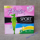 美国Playtex倍得适Sport系列长导管卫生棉条36支装