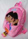 外贸原单爱探险的朵拉毛绒玩具Dora 儿童幼儿园背包书包生日礼物