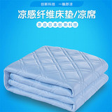 出口日本天丝冷感透气凉席夏季床褥子可机洗软床垫冰丝床单空调房