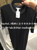 H&M HM女装专柜正品折扣代购 2月 螺纹微弹包身针织连衣裙