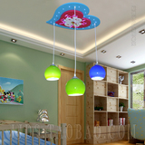 可爱创意幼儿园卡通灯饰儿童房吊灯led卧室灯小孩男女孩房间灯具