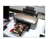 原装二手爱普生R230专业相片热转印烤杯光碟A4文档6色喷墨打印机