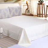 夏季美式丝滑60支埃及长绒棉全纯棉床品床单2.0m 1.8m床 床笠定制