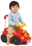 预定包邮！日本面包超人多功能婴儿学步车滑行车儿童四轮推车扭车