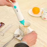 充电式手持电动打蛋器 牛奶咖啡奶茶搅拌棒 烘焙自动带盖打蛋机