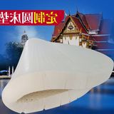 泰国进口纯天然乳胶圆形床垫1.8 2 2.2米正品圆床床垫定做送枕头