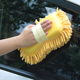 洗车海绵大号雪尼尔擦车海绵块车用清洁珊瑚虫汽车擦车方块手套