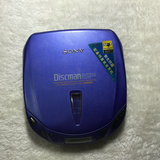 索尼D-E441 索尼随身听 CD机播放器 蓝色 8新 功能完好！