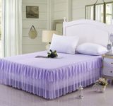夏季床裙花边床单床罩单件1.8*2米床裙包邮粉色米色可爱公主床裙
