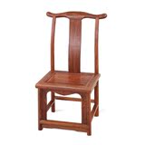 李景轩刺猬紫檀红木家具 中式红木太师椅花梨实木椅小官帽椅特价