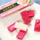 日本进口糖果零食 嘉娜宝kracie玫瑰香体系列口香糖 单条6粒19g