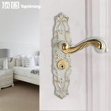 顶固 欧式象牙白间金色房门锁 室内家用实木门卧室门锁XL806826