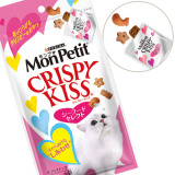 贝多芬宠物/MonPetit猫之吻香脆洁牙饼干猫零食/海鲜味17，30g