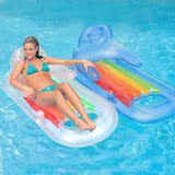 浮排充气浮床游泳圈漂流水上充气床加厚气垫躺椅成人游泳必备用品