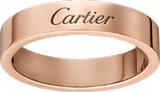 正品Cartier/卡地亚 结婚戒指 18K玫瑰金 4mm 编号:B4098000